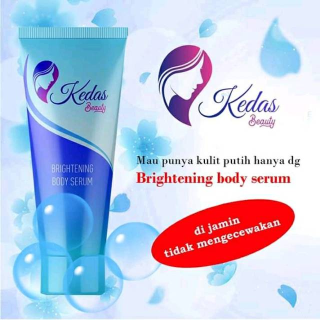 Jual KEDAS BEAUTY BRIGHTENING BODY SERUM Indonesia