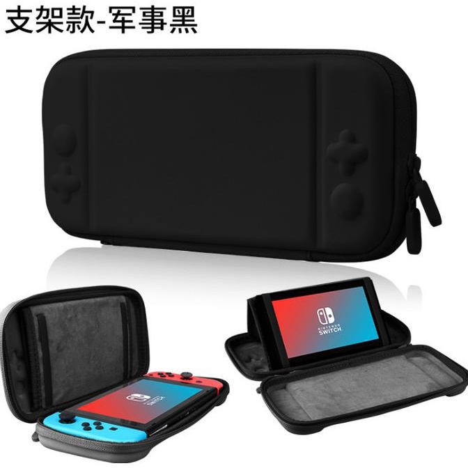 Jual Nintendo Switch Portable Hard Case With Stand And Card Storage - Hitam | Shopee Indonesia