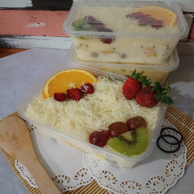 Salad Buah HomeMade no susu Shopee Indonesia