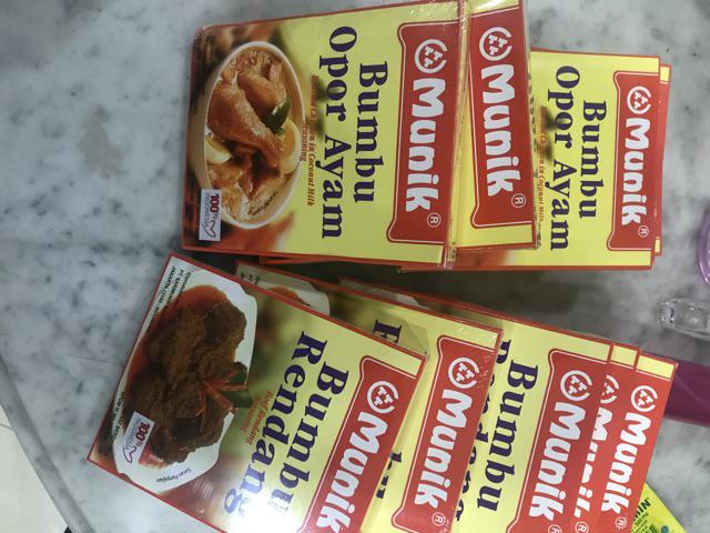 Bumbu Munik Rendang 115 Gram Shopee Indonesia