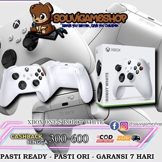 Jual New Xbox One S Wireless Controller With Bluetooth White | Shopee Indonesia