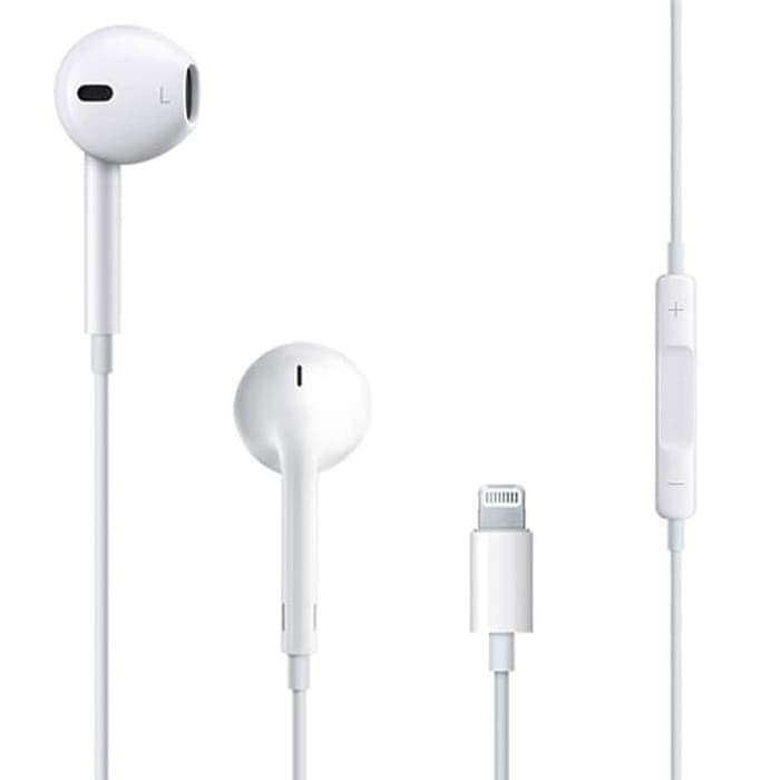 Jual Earpods Lightning Connector Iphone 7 8 X Bluetooth Apple Earphone Oem | Shopee Indonesia