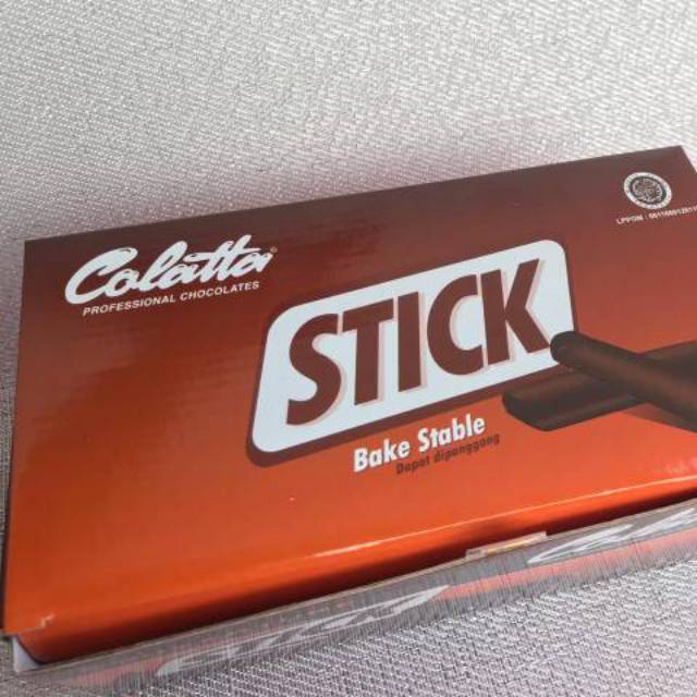 Jual Coklat Stick Couverture Colatta 1.2 Kg Bake Stable | Shopee Indonesia