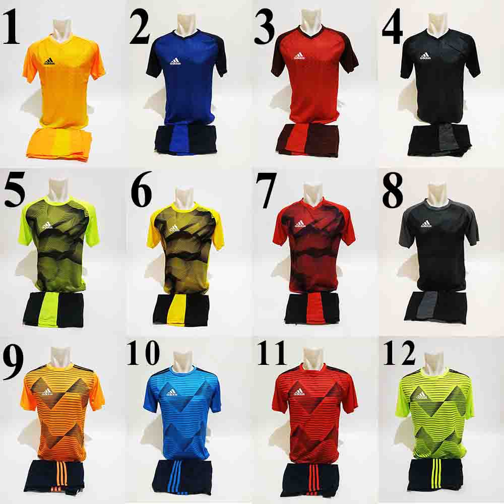 Jual Baju Kaos Jersey Sepak Bola Setelan Futsal / Setelan team / setelan  volly / voli / badminton Indonesia|Shopee Indonesia