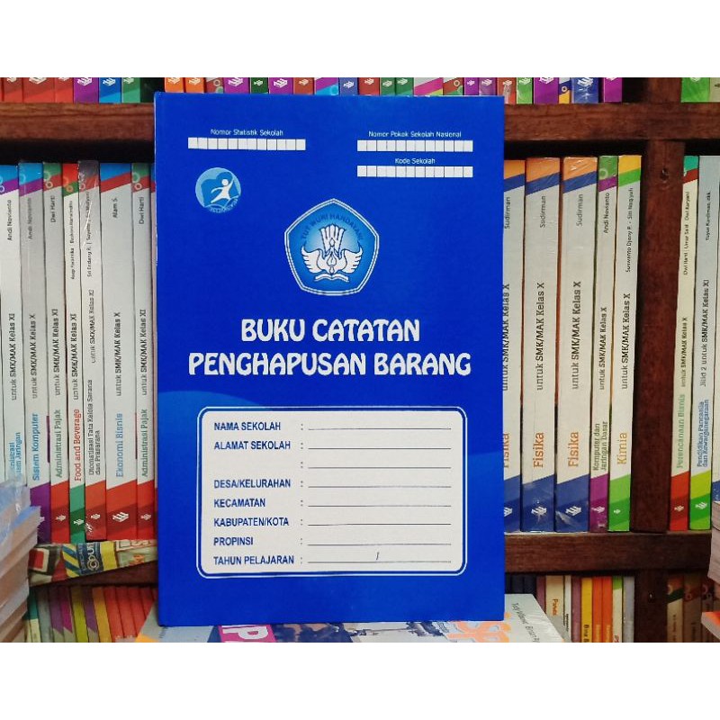 Buku Catatan Penghapusan Barang Shopee Indonesia