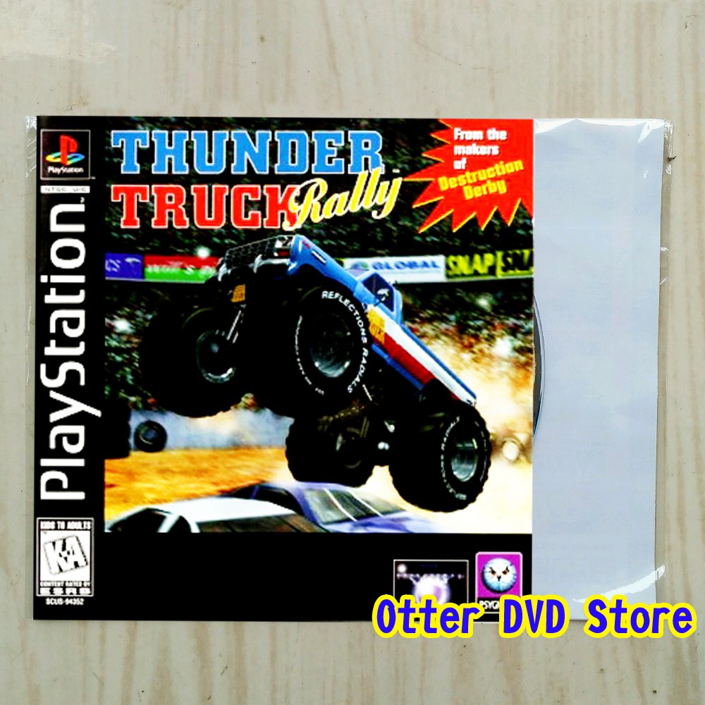 Jual Kaset CD Game Ps1 Ps 1 Thunder Truck Rally Shopee Indonesia