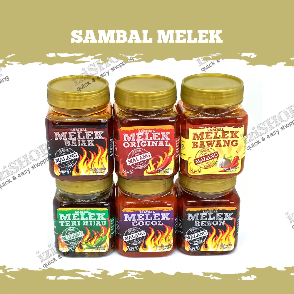 Sambal MELEK Khas Malang >> Original Bawang Teri Hijau Bajak