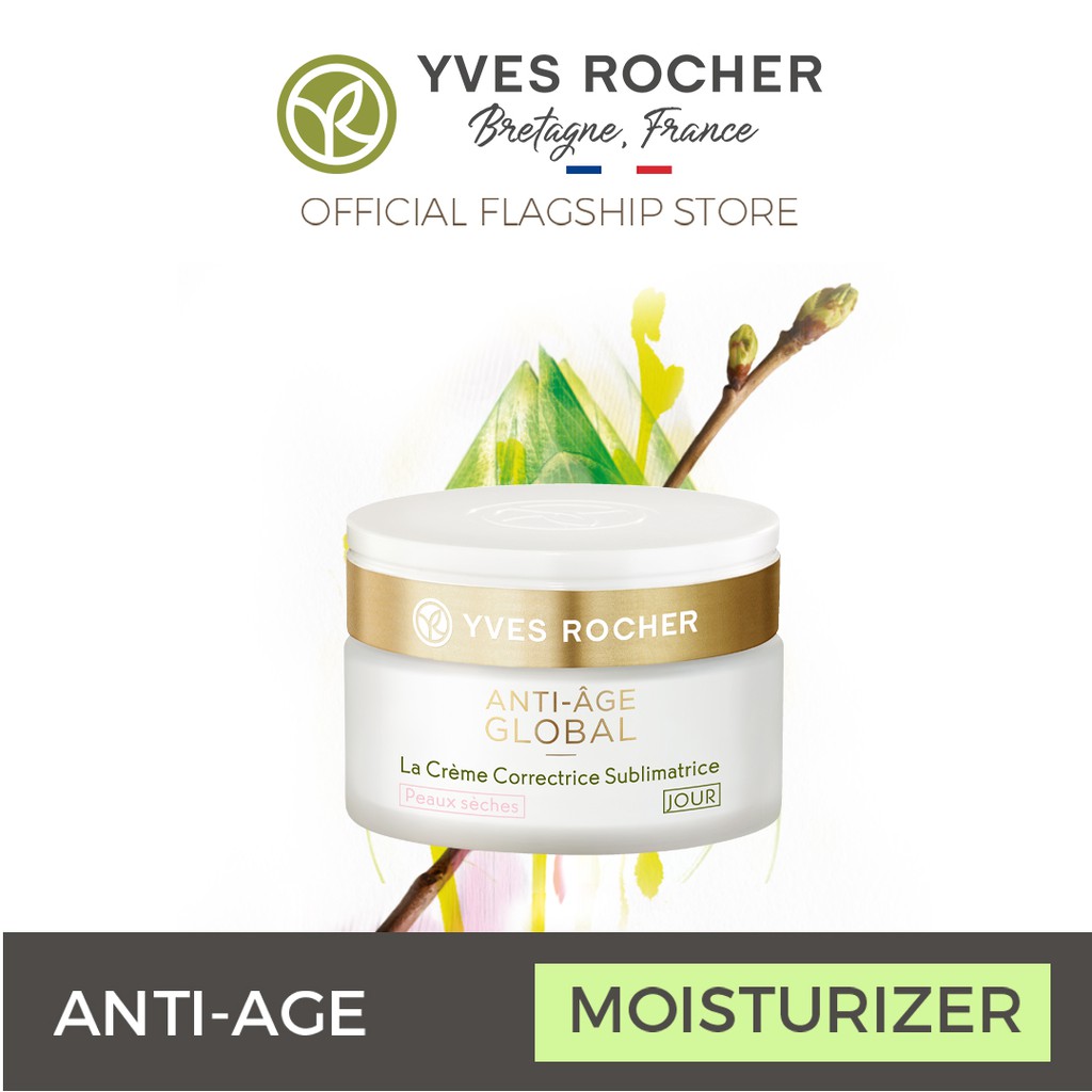 Yves Rocher AntiAge Global The Anti Aging Beautifying Cream Day Dry