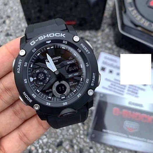 Jual Jam Tangan Pria Casio G-Shock Ga-2000S-1A Carbon Original Bergaransi | Shopee Indonesia