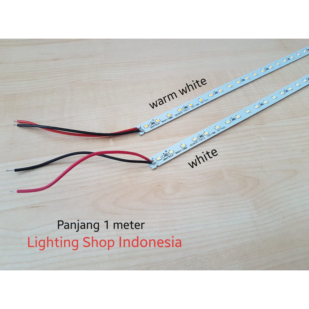 Lampu strip batangan led 18watt 12volt panjang 1meter | Shopee Indonesia