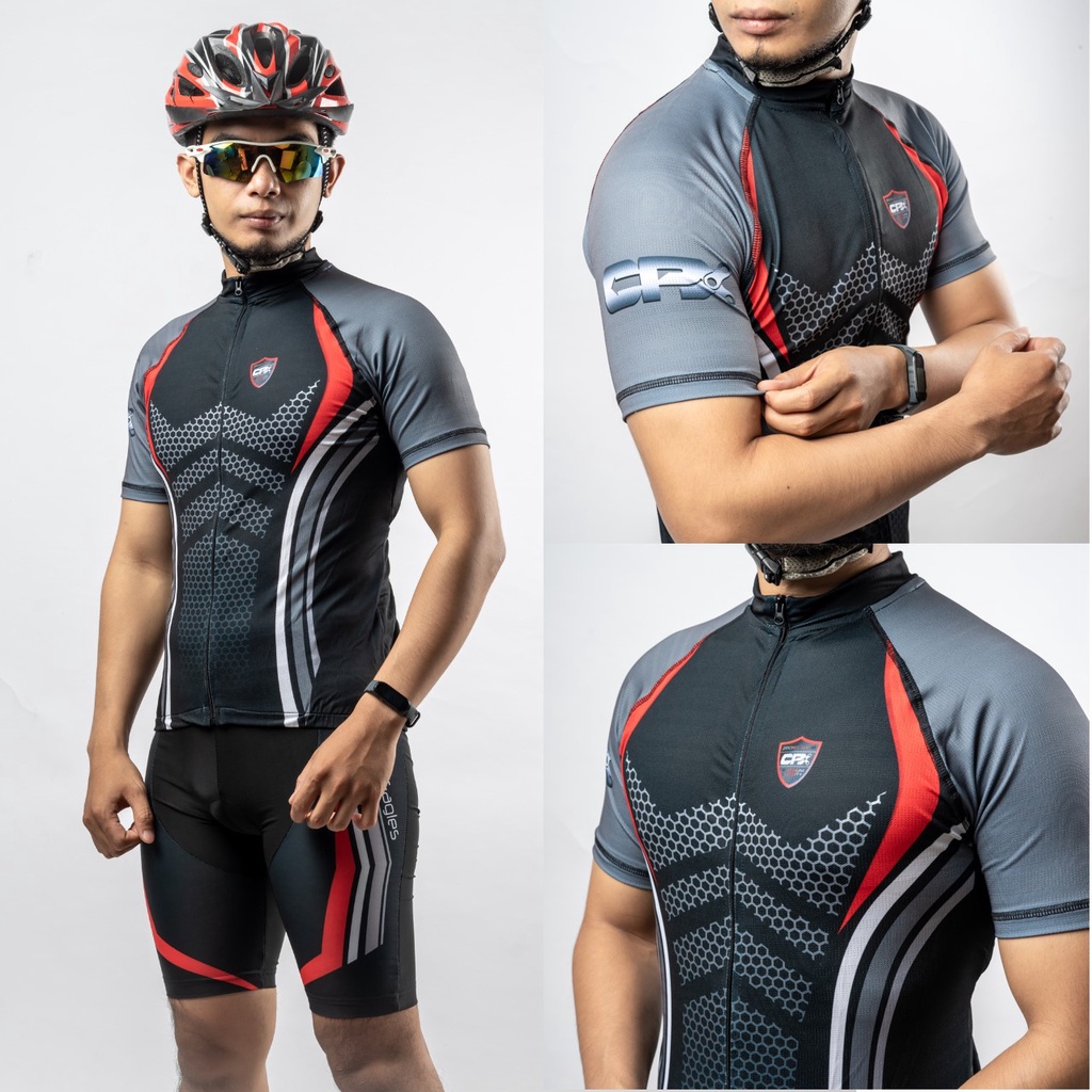 Jual Cpx Cycling Baju Jersey Sepeda Balap Roadbike Pria Slimfit Lengan Pendek Hexa Dryfit Milano Premium | Shopee Indonesia