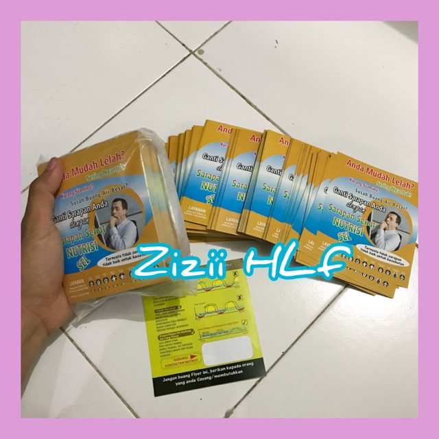 Contoh Flyer Herbalife