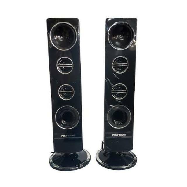 Jual SPEAKER TOWER POLYTRON PISAHAN TV LED POLYTRON Pasif Indonesia