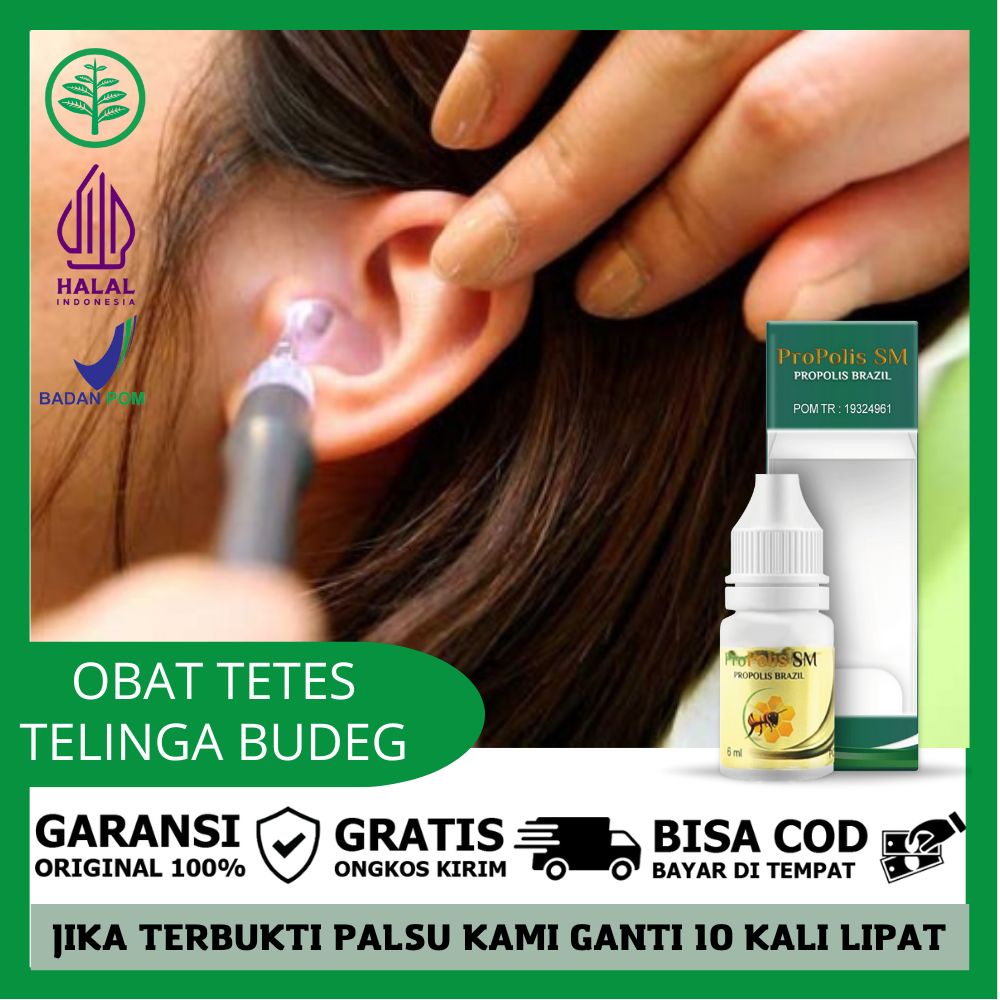 Jual Obat Telinga Budeg Kurang Pendengaran Sebelah Kanan Kiri Tetes