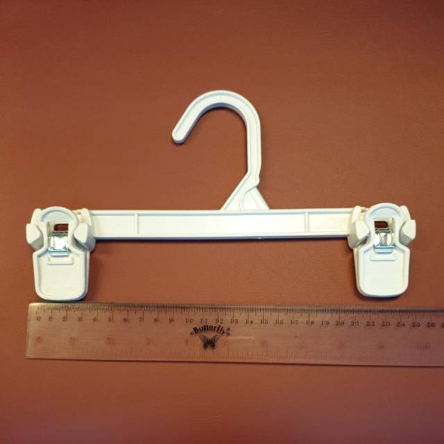 Hanger jepit celana uk 25cm (6510) Shopee Indonesia