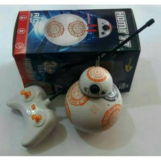 Jual Robot... Mainan Robot Pintar Bulat Remote Control Mainan Kado Anak Murah | Shopee Indonesia