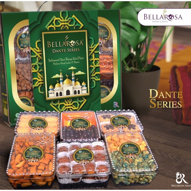 GS041 BELLAROSA PAKET KUE LEBARAN / HAMPERS PARCEL LEBARAN / KUE