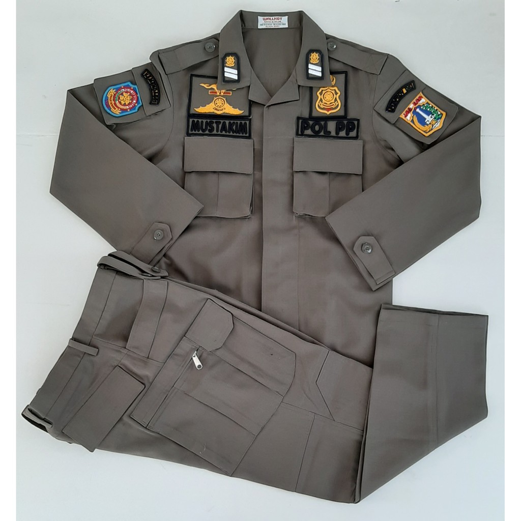 Jual PDL POL PP TACTICAL PREMIUM DENGAN ATRIBUT Indonesia|Shopee Indonesia