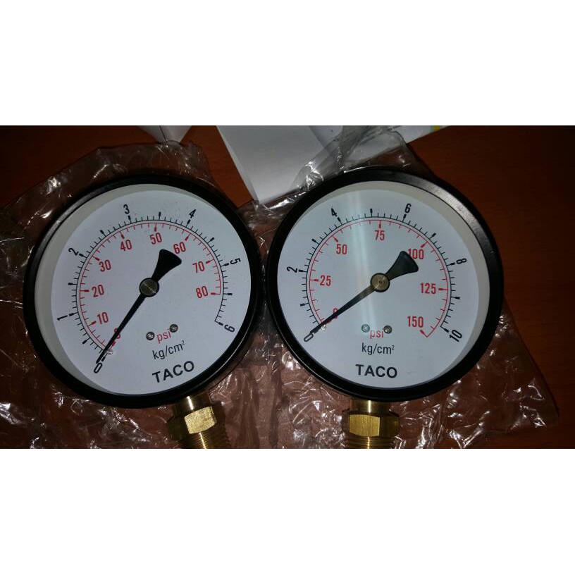 Jual alat teknik Pressure gauge / manometer 4 inchi Shopee Indonesia