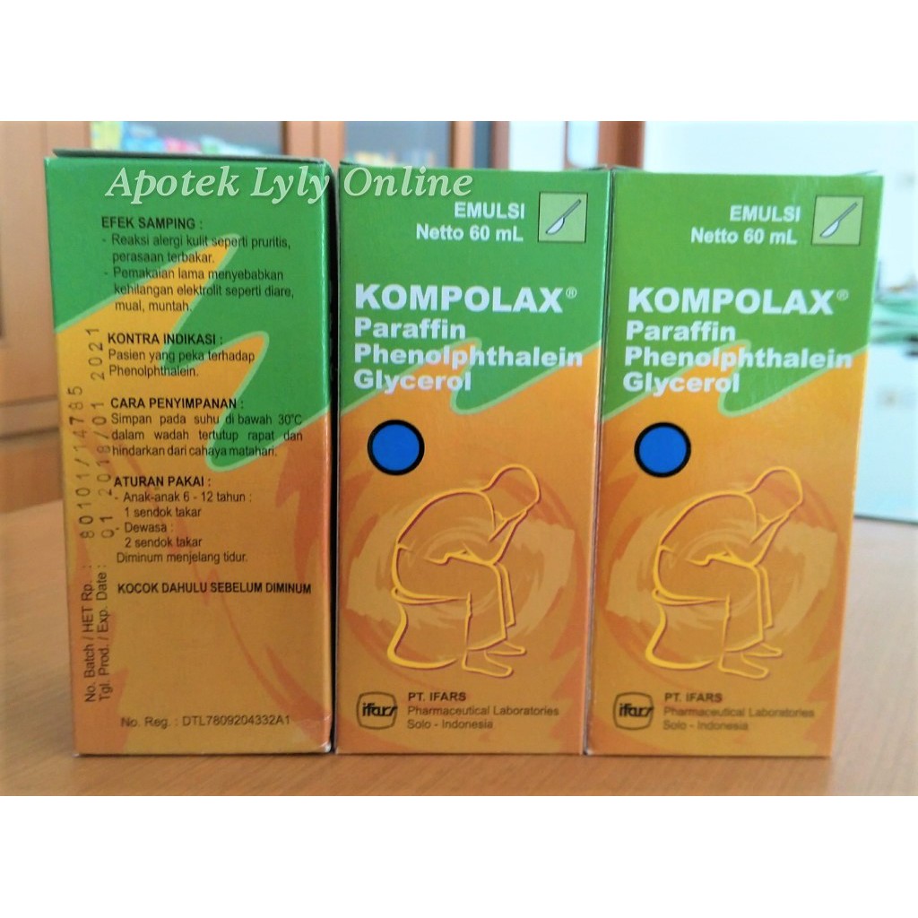 Jual Kompolax Emulsi 60 ml Obat Pencahar Sembelit(04)