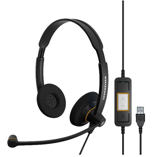 Jual Headset Sennheiser Sc 60 Usb Ml | Shopee Indonesia