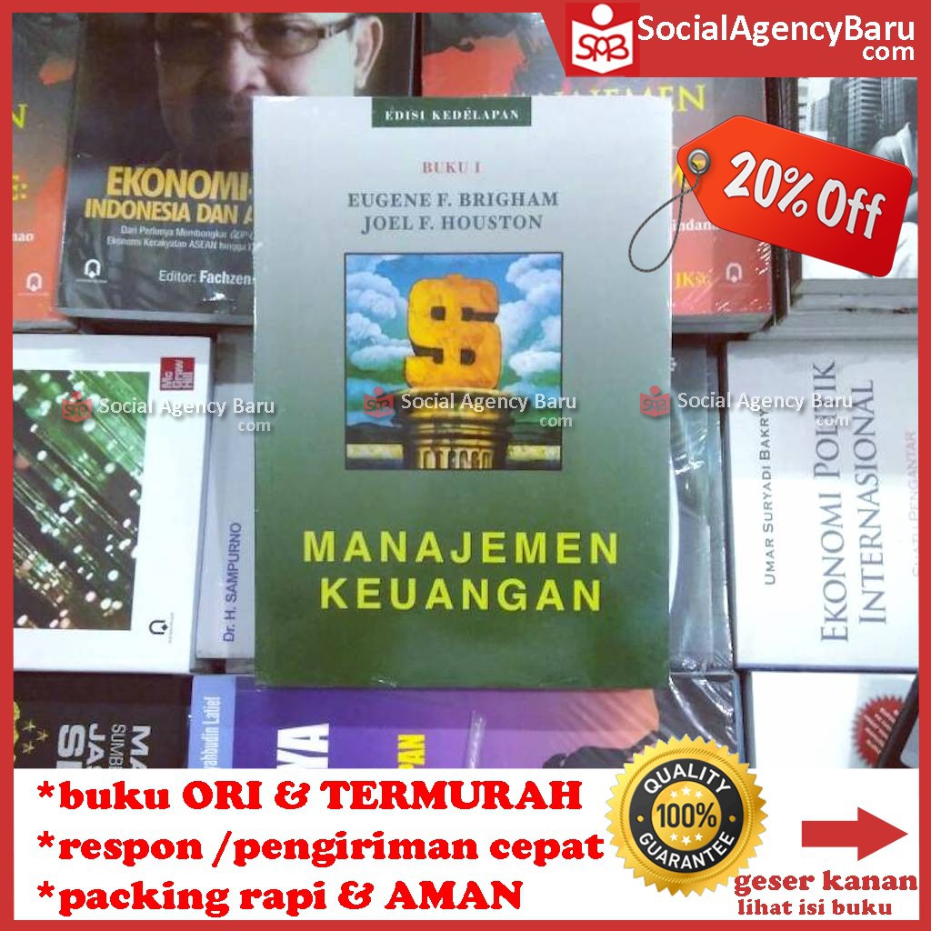 Manajemen Keuangan Buku 1 Edisi 8 Eugene F. Brigham Shopee Indonesia