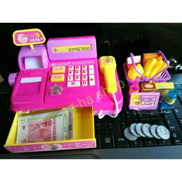 Mainan Kasir Kasiran Cash Register Musik Light