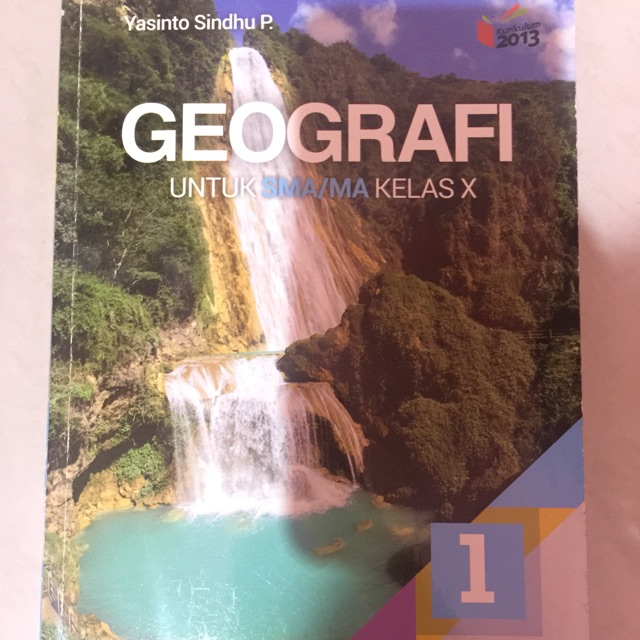 BUKU PAKET GEOGRAFI Kelas 10 SMA Penerbit Erlangga