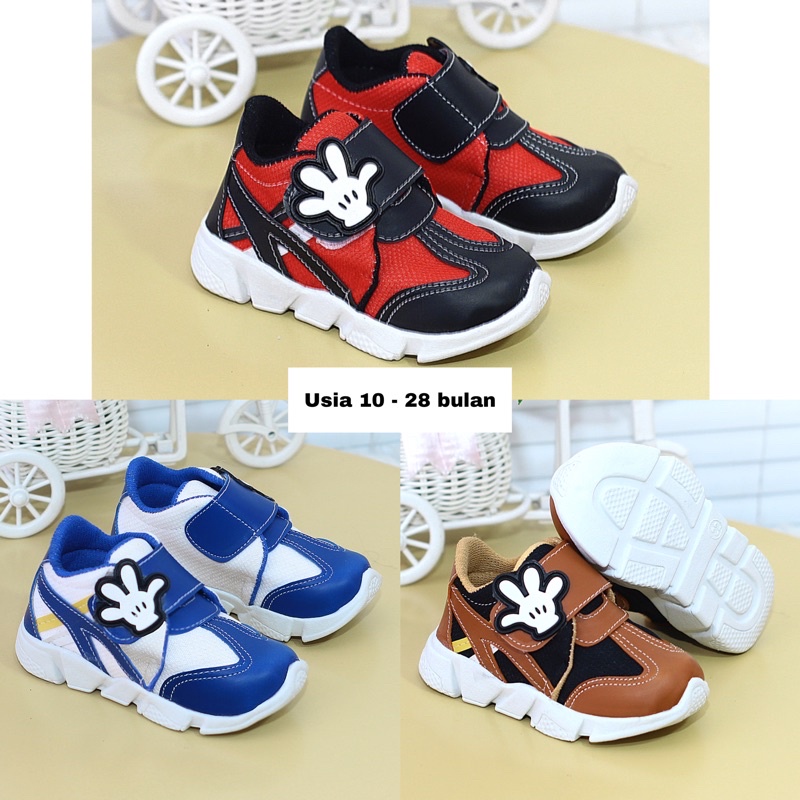 SEPATU ANAK KIDS SHOES ANTI SLIP ANAK ANAK LAKI LAKI NYAMAN MURAH LUCU