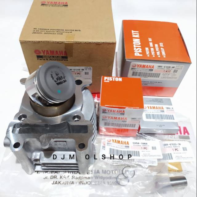 Blok Seher Paket Piston Kit Mio Sporty Asli Yamaha YGP Lazada Indonesia