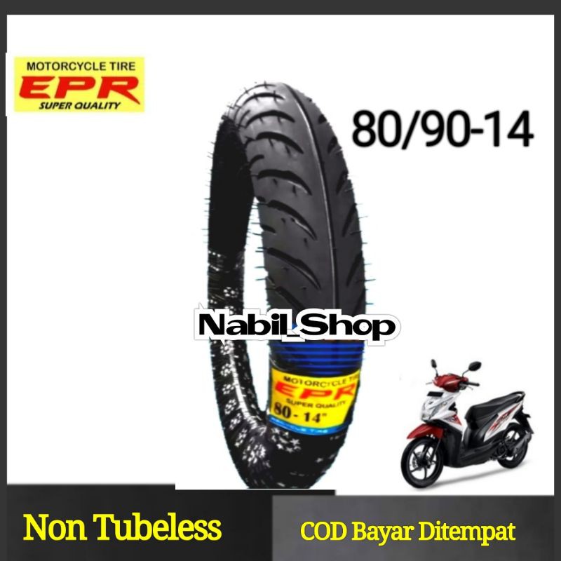 Ban matic depan 80/90-14 Tube Type Matic Non Tubeless | Shopee Indonesia