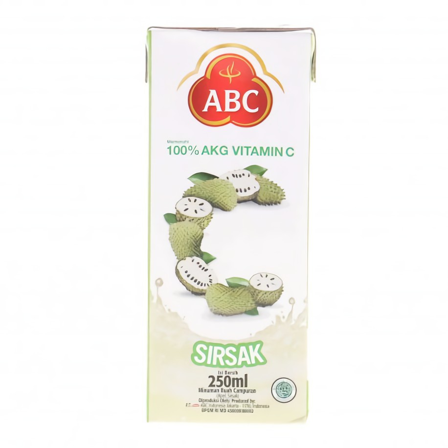 Jual ABC JUICE SIRSAK 250 ML Shopee Indonesia
