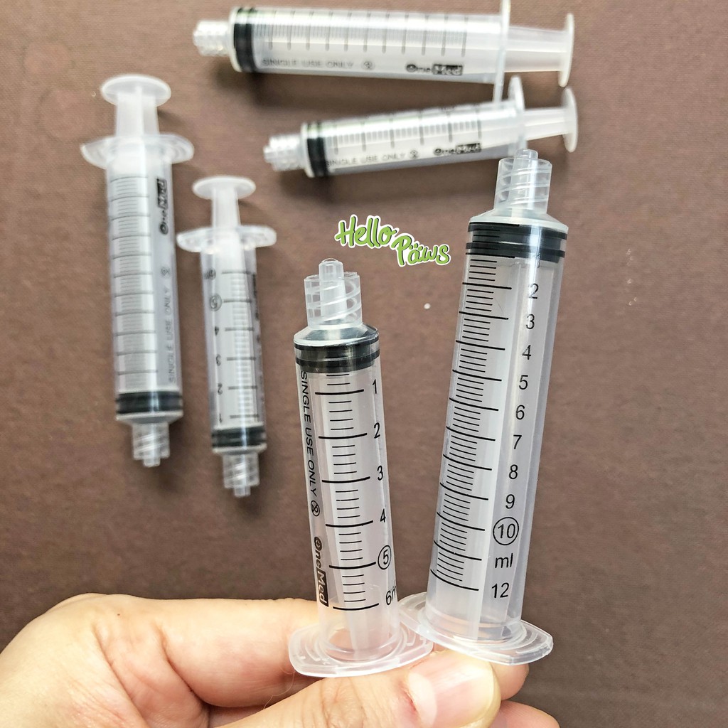 Syringe / Spet / Spuit Suntikan Tanpa Jarum 5ml dan 10ml