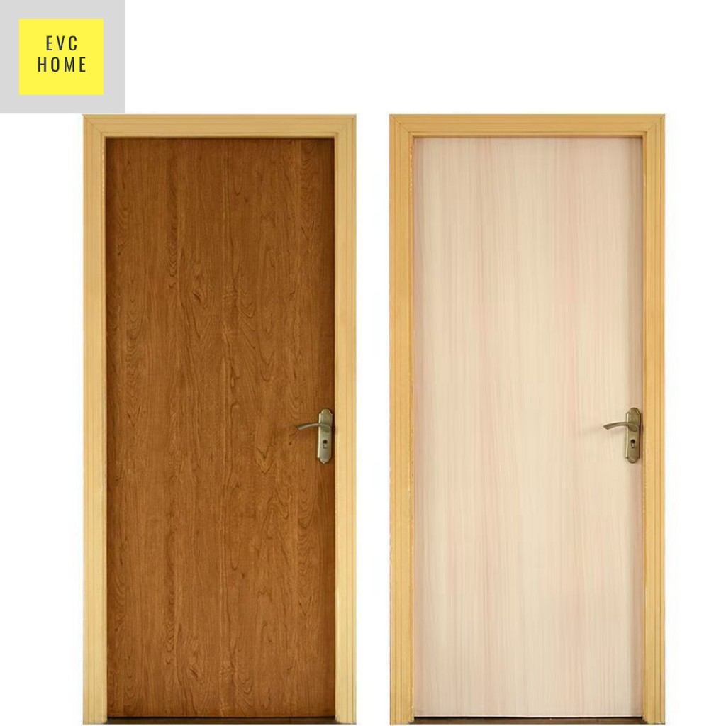 Jual EVCHOME 92CM x 2.2M Wallpaper Door Sticker/ Wallpaper Sticker Daun