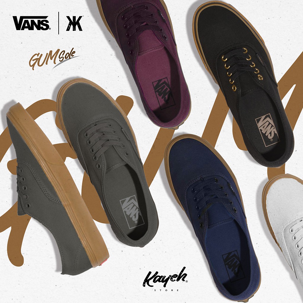 [GRADE ORIGINAL] SEPATU VANS AUTHENTIC SOL GUM (IMPORT VIETNAM