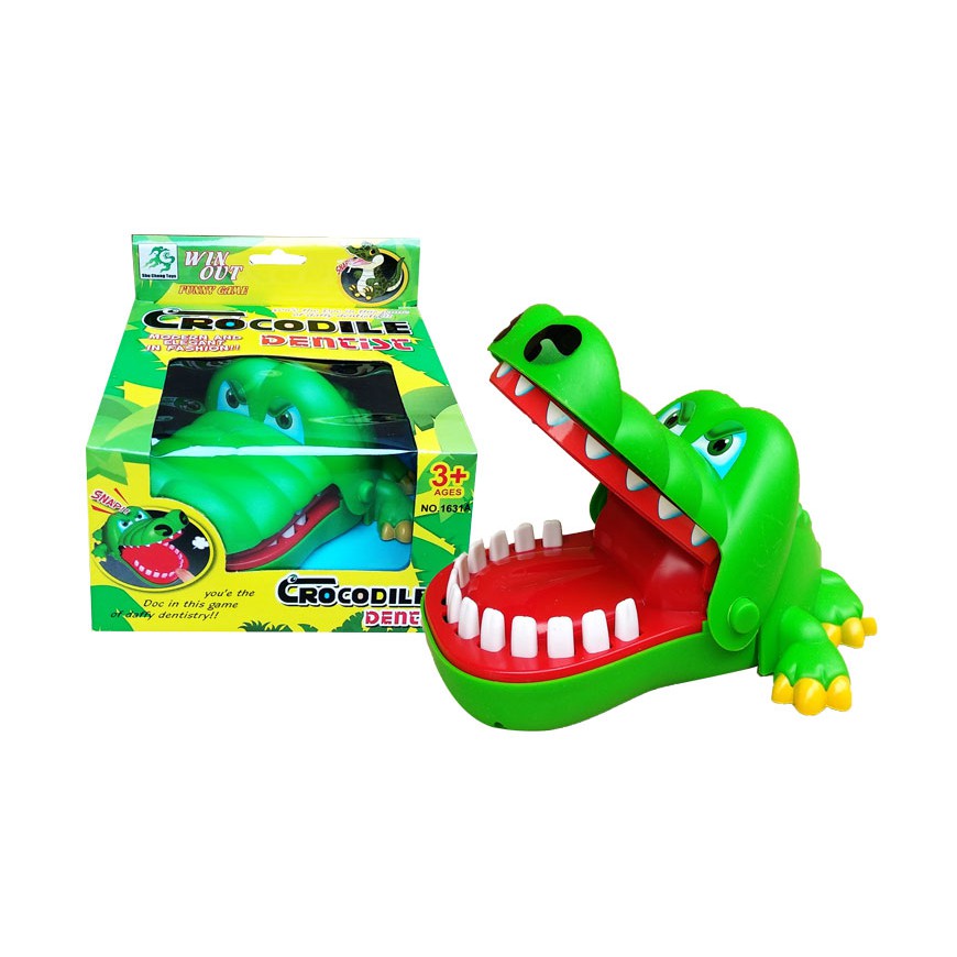 Jual Mainan Prank Bikin Kaget Crocodile Dentist - 1631A | Shopee Indonesia