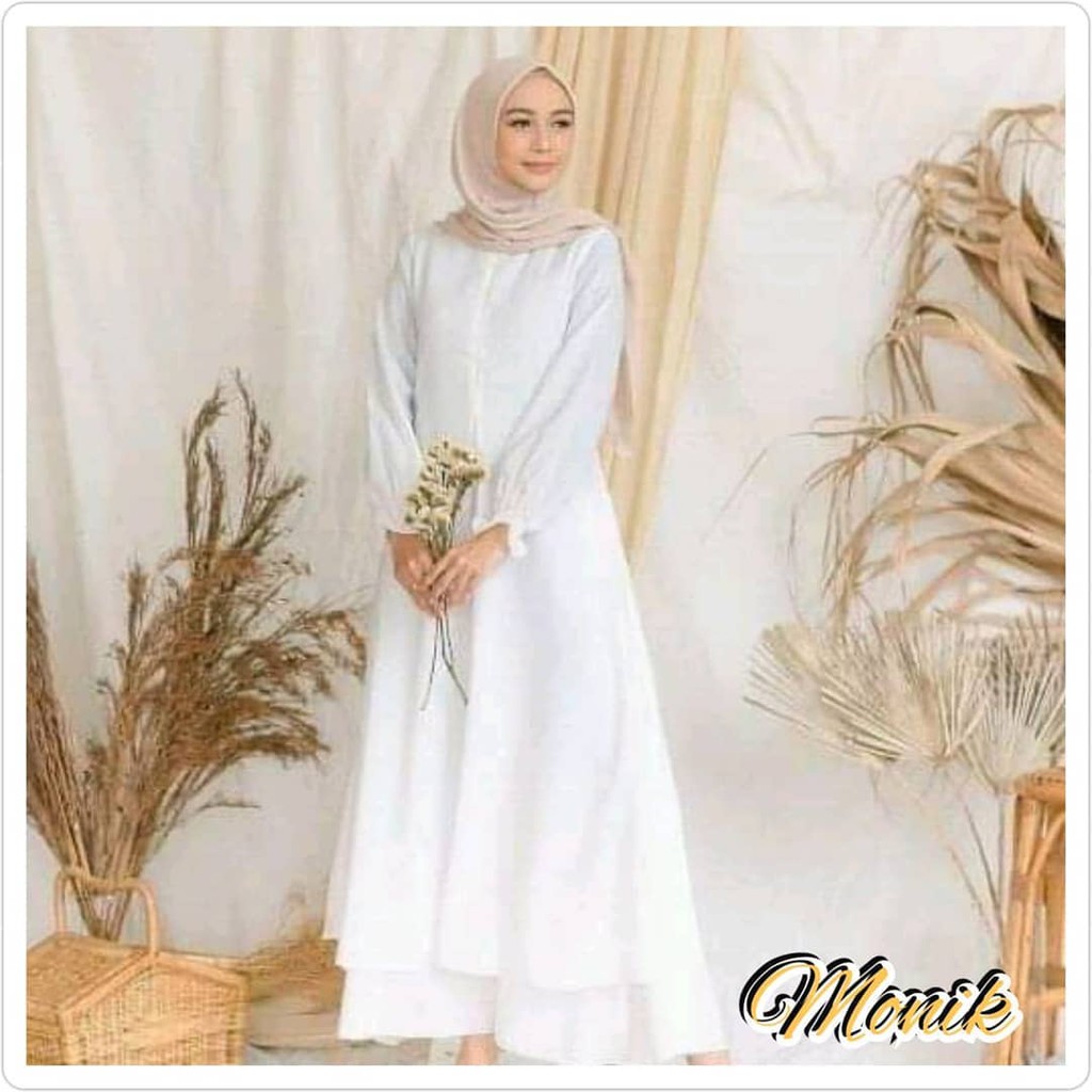 Blissfull Dress Muslimah Modis Shopee Terbaru