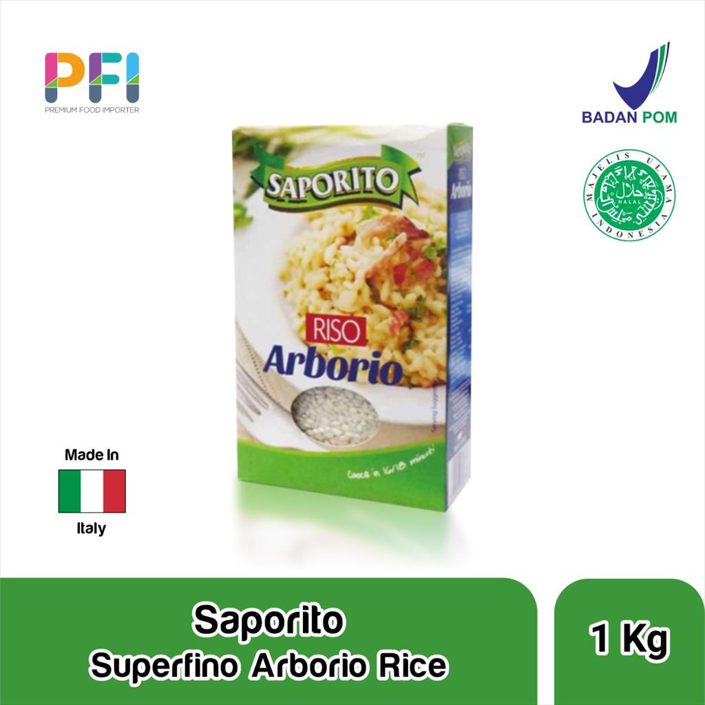 Jual saporito superfino arborio rice 1kg beras Shopee Indonesia