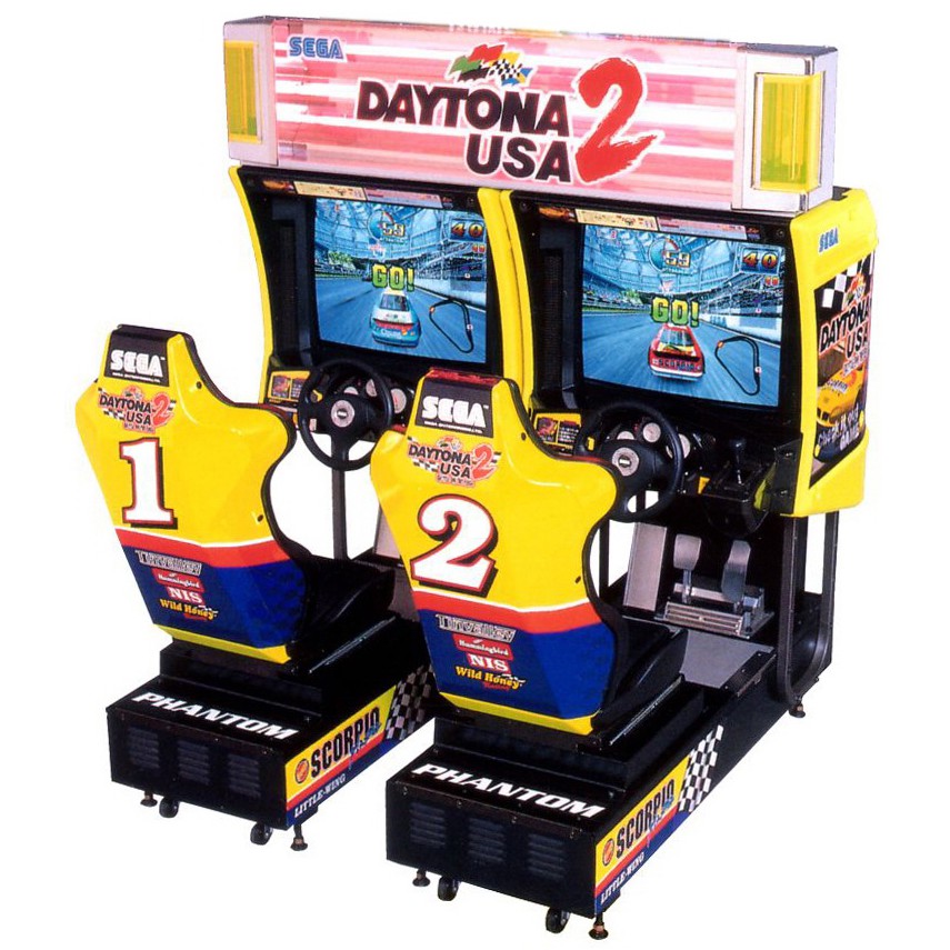 Jual Jual/Sewa Mesin Arcade Game Balap Mobil Daytona Usa 2 Twin Yang Seru, Untuk Hobby Atau Usaha Rumahan | Shopee Indonesia