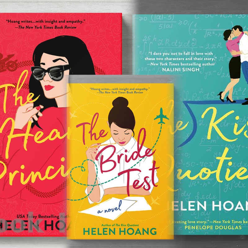 Jual The Kiss Quotient - Bride Test - Heart Principle By Helen Hoang  Indonesia|Shopee Indonesia