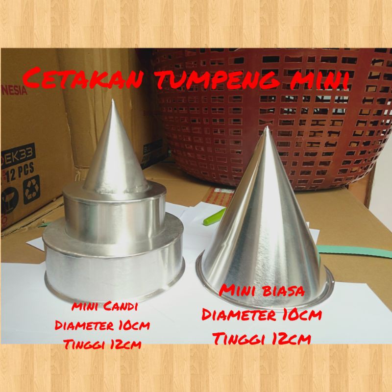 Cetakan Tumpeng Mini tumpeng susun tumpeng kecil Shopee Indonesia
