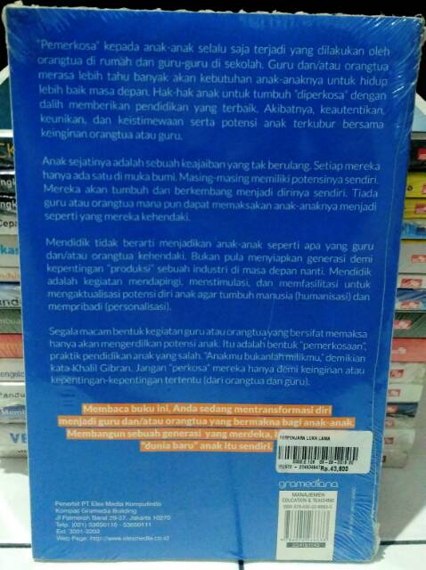 Jual Buku Terpenjara Luka Lama Menghalau Galaunya Pendidikan Kita  Indonesia|Shopee Indonesia