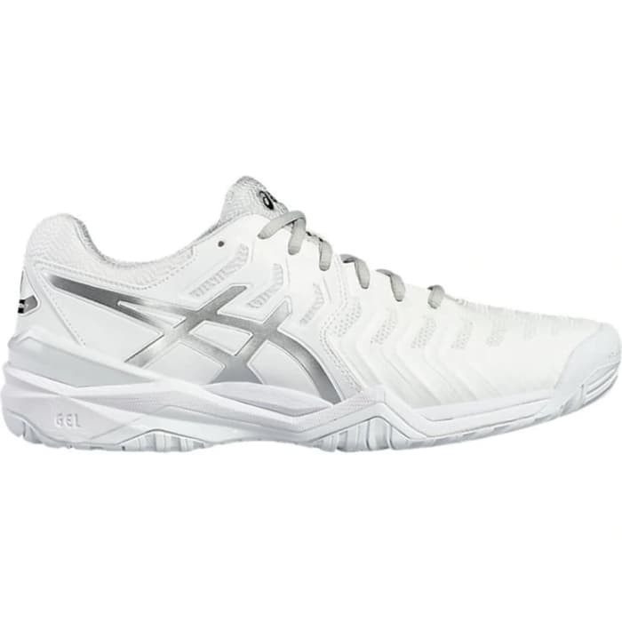 Jual Sepatu Tenis Tennis Shoes Asics Gel Resolution 7 Whitesilver | Shopee Indonesia