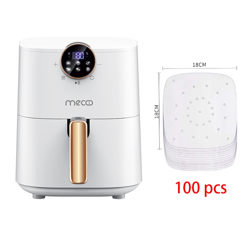 Jual Mecoo Most Aesthetic Digital 650 Low Watt Air Fryer 4.5L SNI