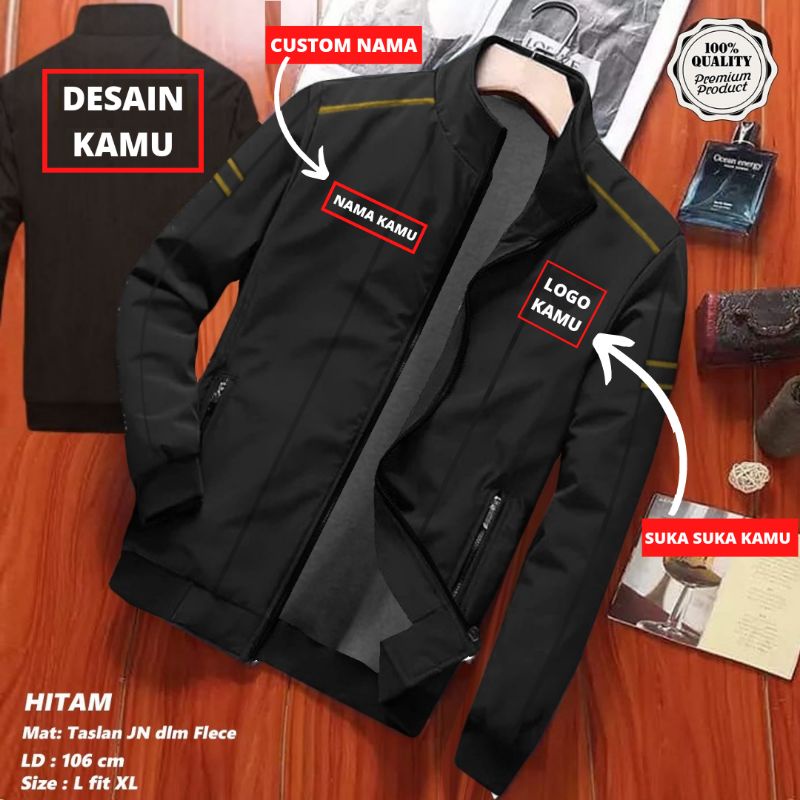 Jual JAKET CUSTOM SUKA SUKA ESPORT GAMING / MOTOR/ OJOL / ORGANISASI