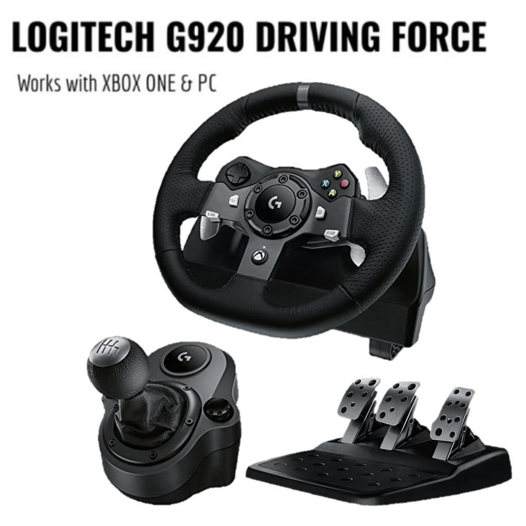 Jual Logitech's G920 Driving Force Racing Wheel - Xbox & Pc | Shopee Indonesia