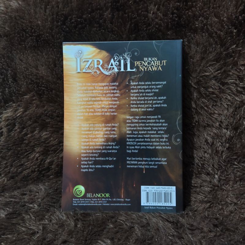 IZRAIL BUKAN PENCABUT NYAWA (Original) | Shopee Indonesia