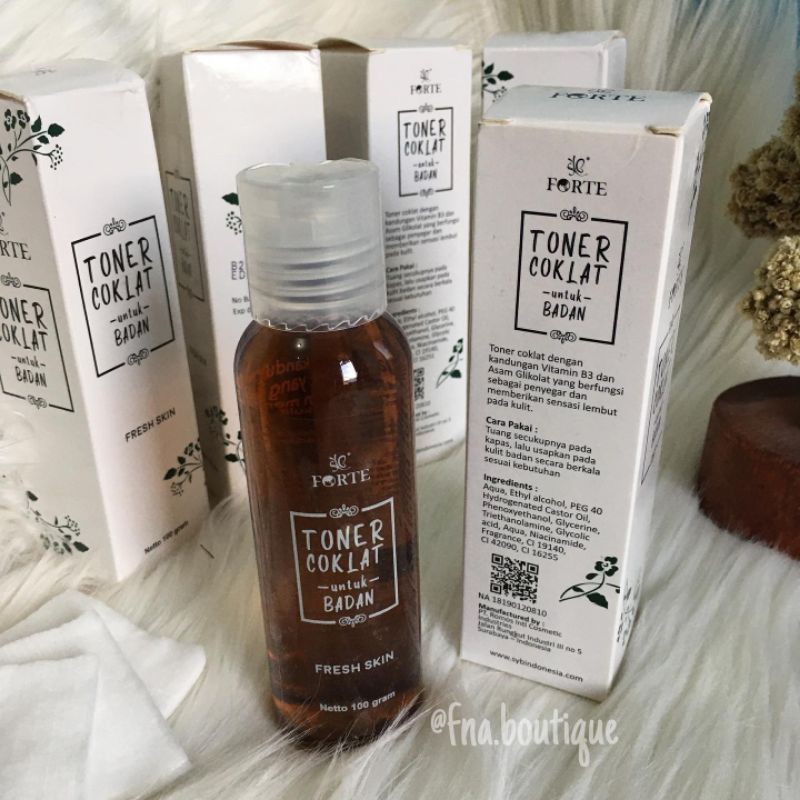Jual Toner Coklat Untuk Badan By Sby Forte 100% Original | Shopee Indonesia