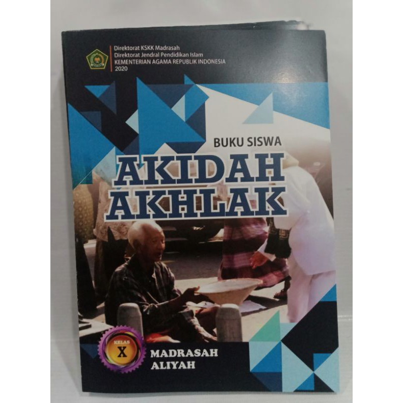 BUKU AKIDAH AKHLAK KELAS 10 2020 | Shopee Indonesia