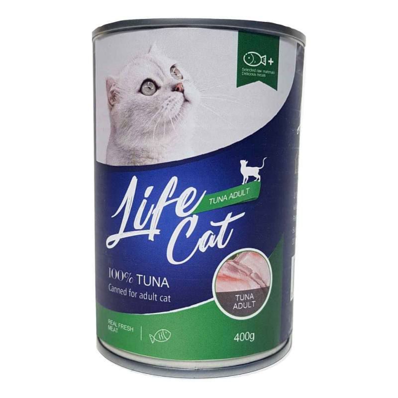 Jual LIFE CAT TUNA ADULT 400gr Wet Food 400 gr Kaleng Shopee Indonesia